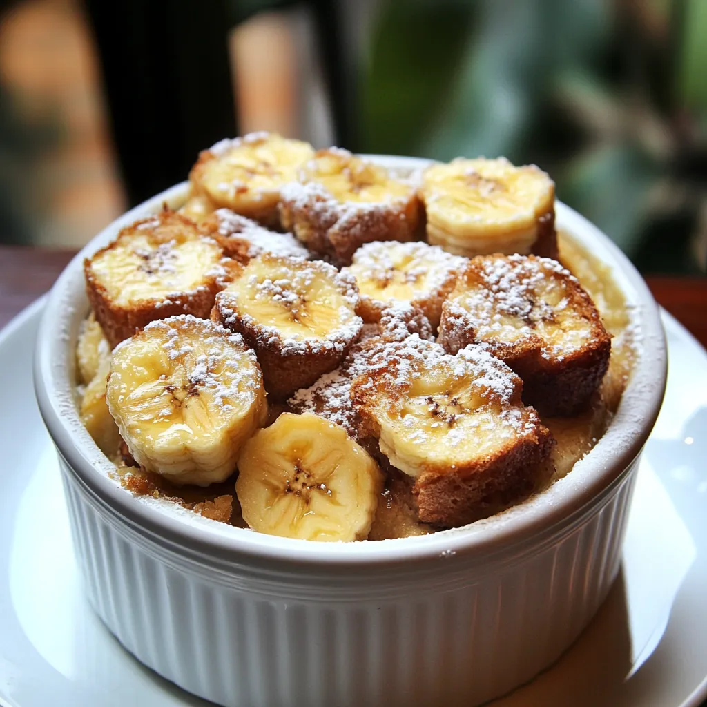 Banana Bread Pudding