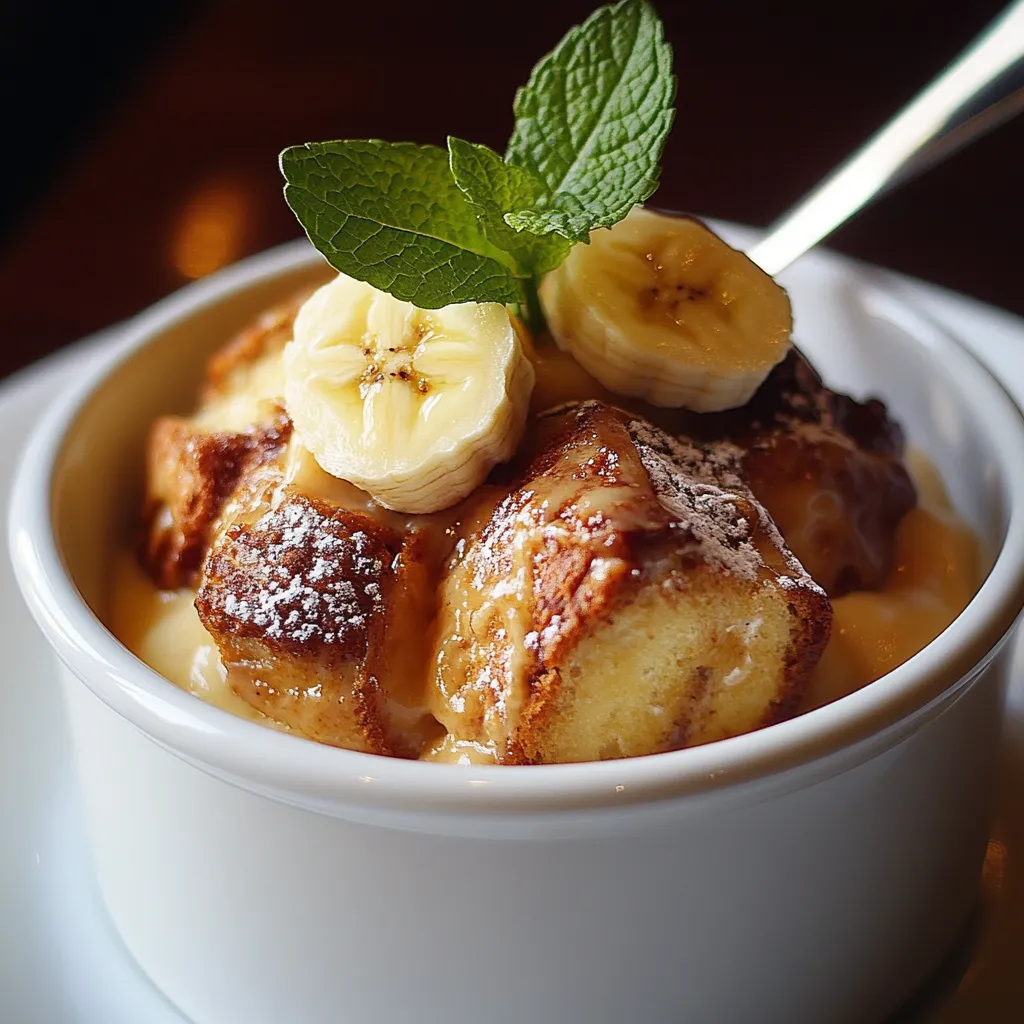 Banana Bread Pudding