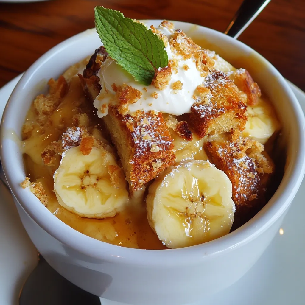 Banana Bread Pudding