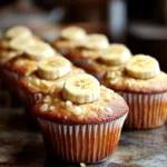 Banana Cream Cheese Muffins