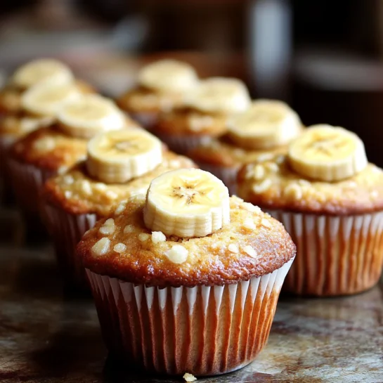 Banana Cream Cheese Muffins