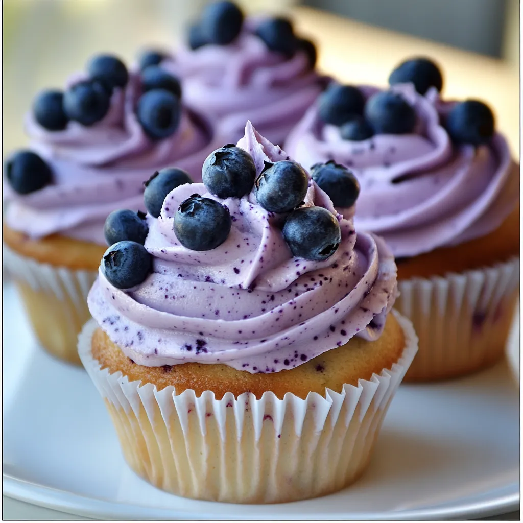 Blueberry Cupcakes