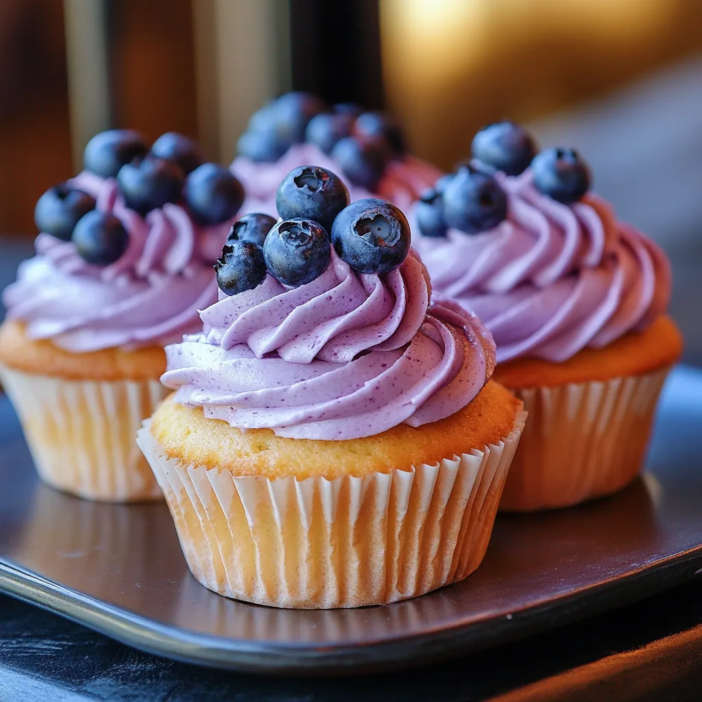 Blueberry Cupcakes