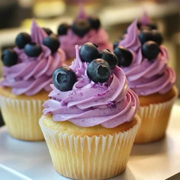 Blueberry Cupcakes
