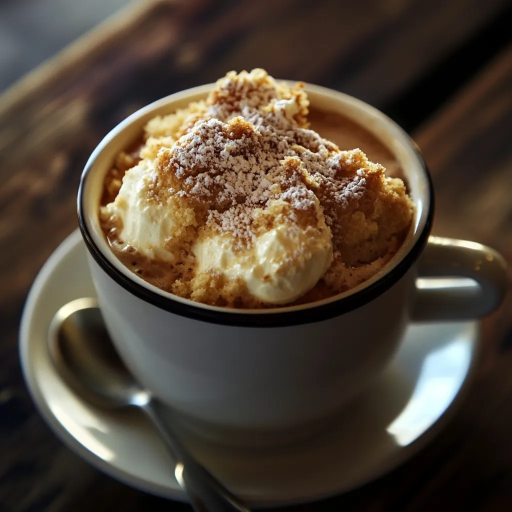 Coffee Cake in a Mug