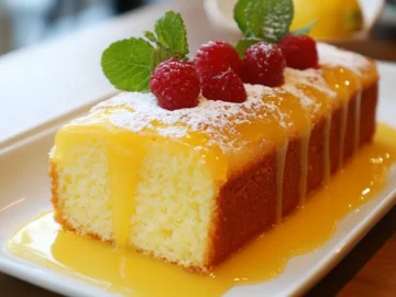 Lemon Sour Cream Cake
