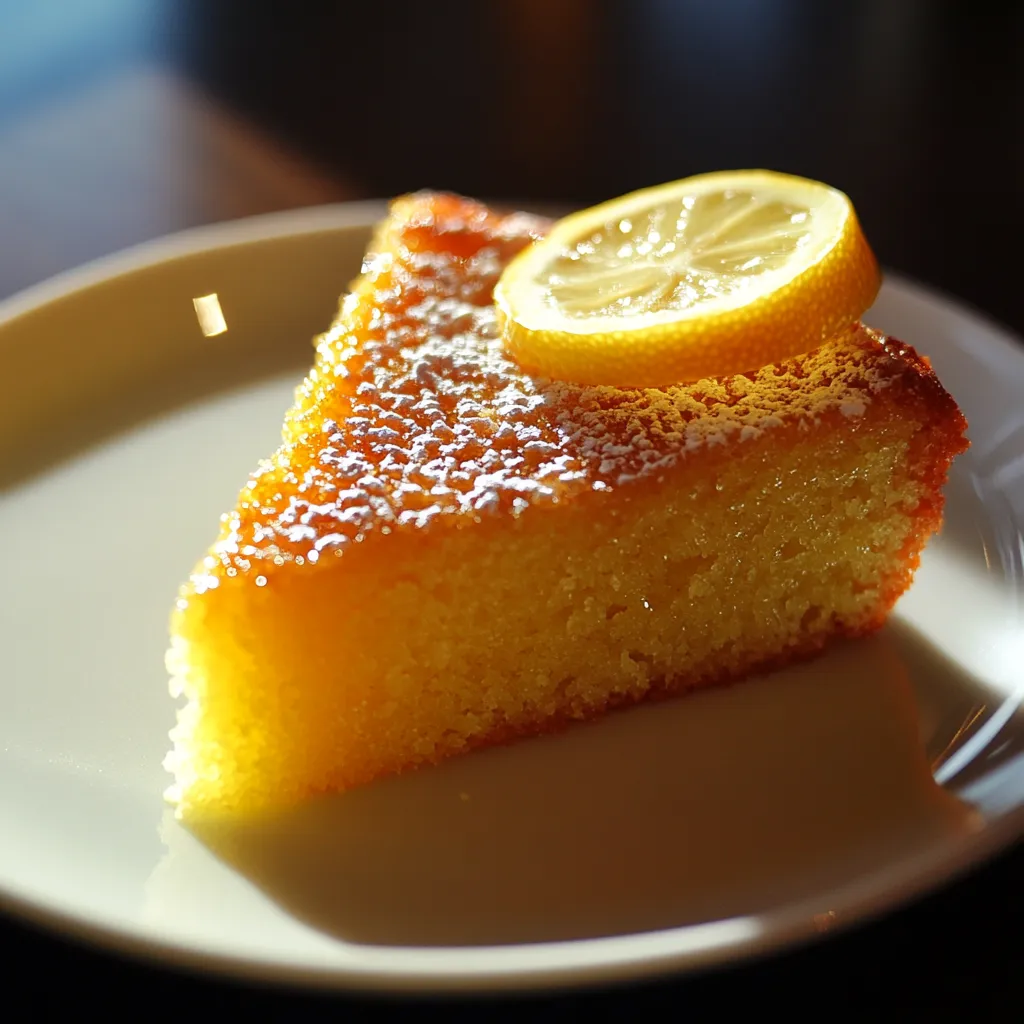 Lemon Sour Cream Cake
